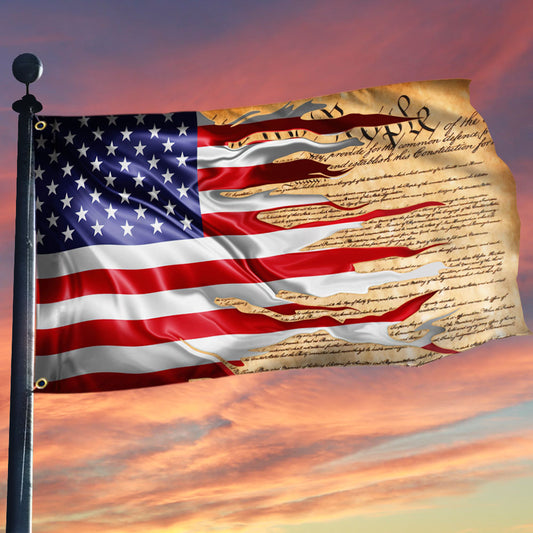 Patriot US Grommet Flag We The People DDH3445GF