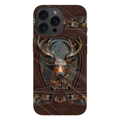 Stunning Deer - Personalized Hunting Full Print Phone Case