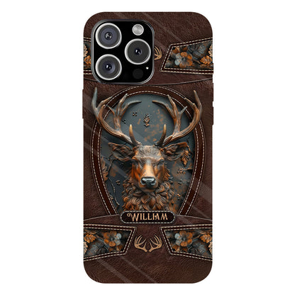 Stunning Deer - Personalized Hunting Full Print Phone Case